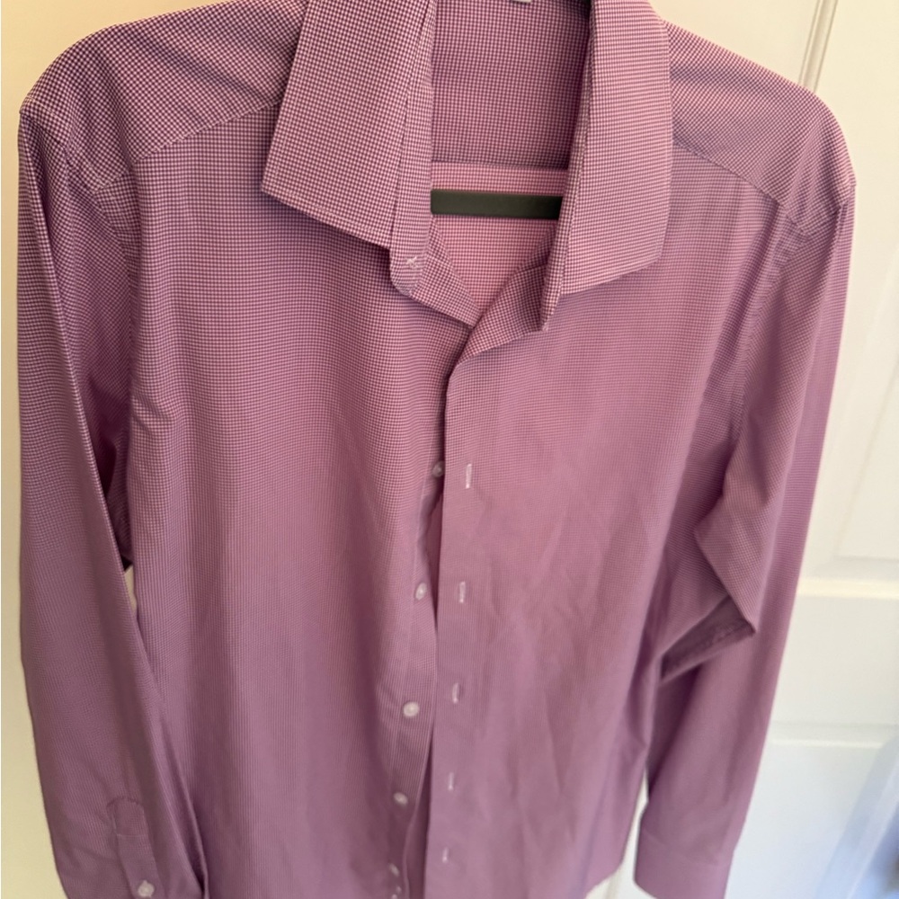 State & Liberty Men's Purple Dress Shirt